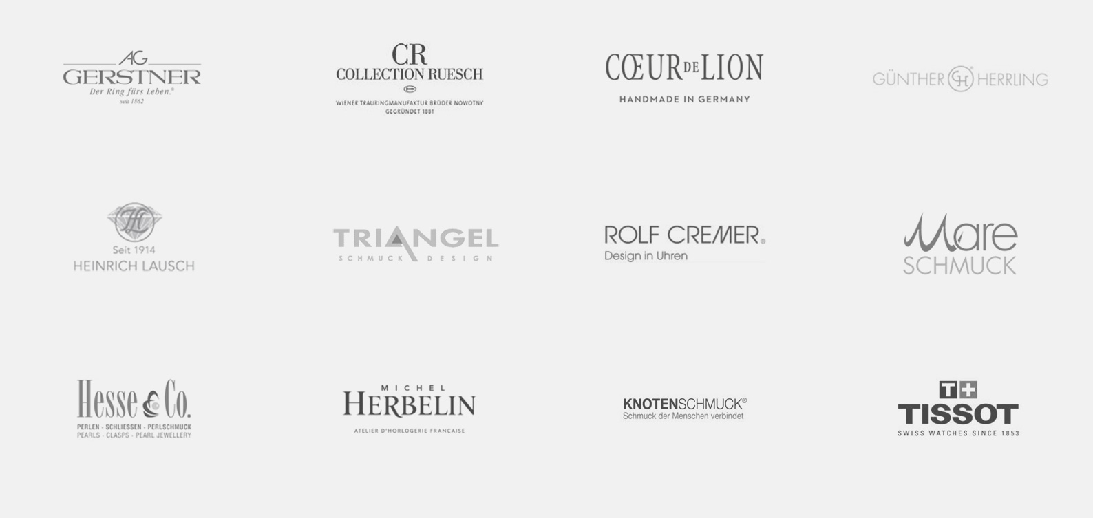 Marken die wir unter anderem führen